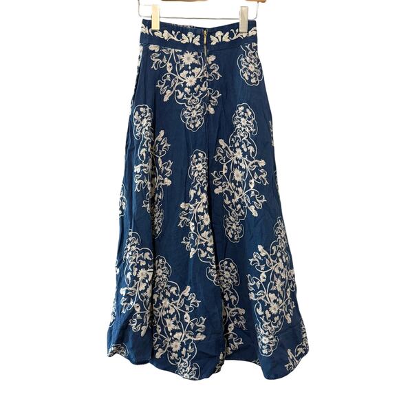 Agua Bendita Bergamota Ribbons Maxi Skirt - Picture 3 of 6